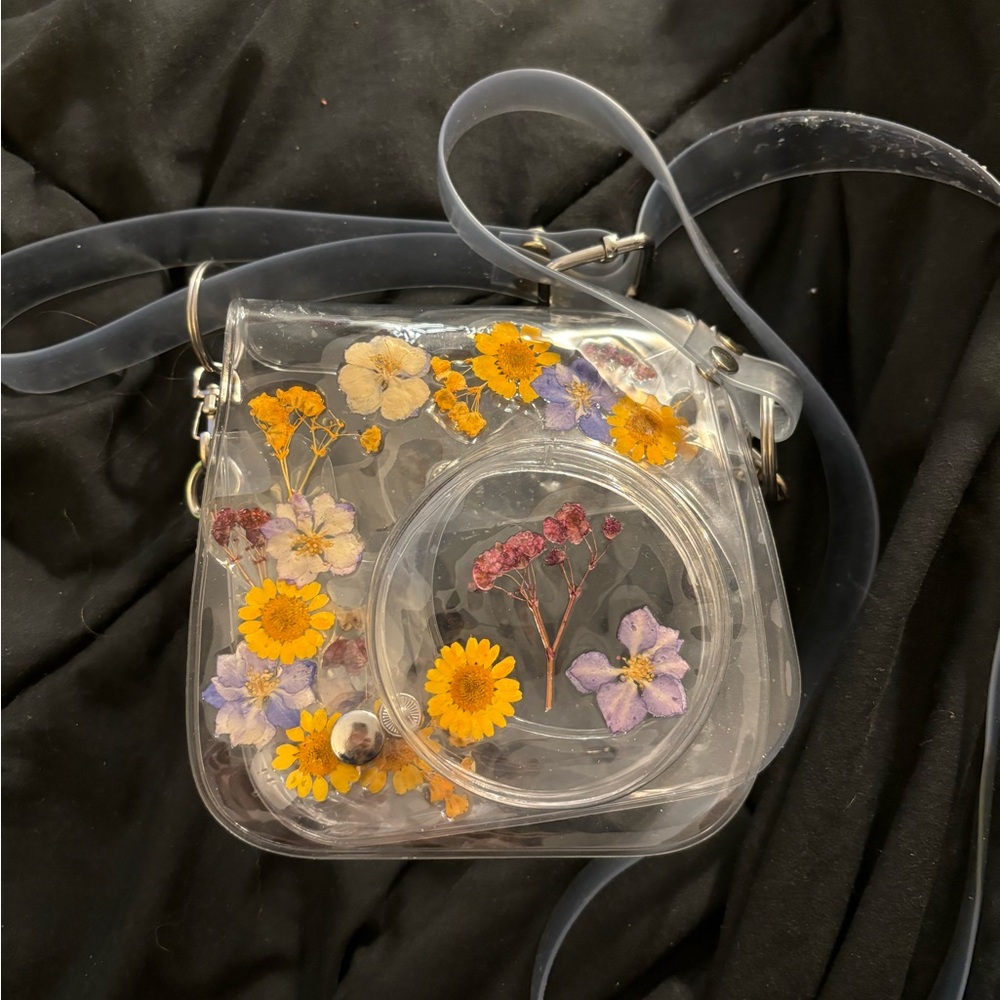 Urban outfitters instax camera case with strap